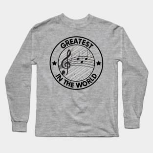 Greatest "Dad" in the World Long Sleeve T-Shirt